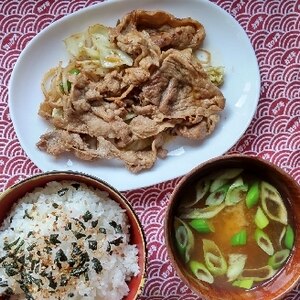 豆腐とネギの味噌汁